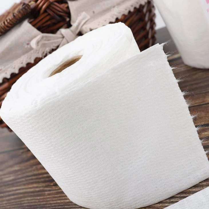 Cotton Spunlace Nonwoven Cleaning Wipe Rolls Salon Towel Roll