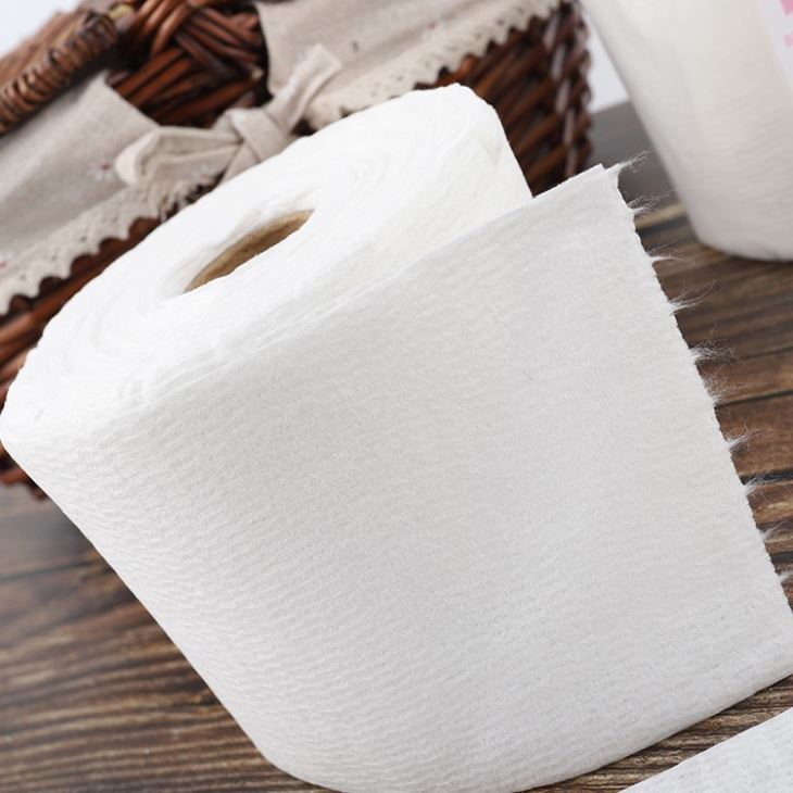 Cotton Spunlace Nonwoven Cleaning Wipe Rolls Salon Towel Roll